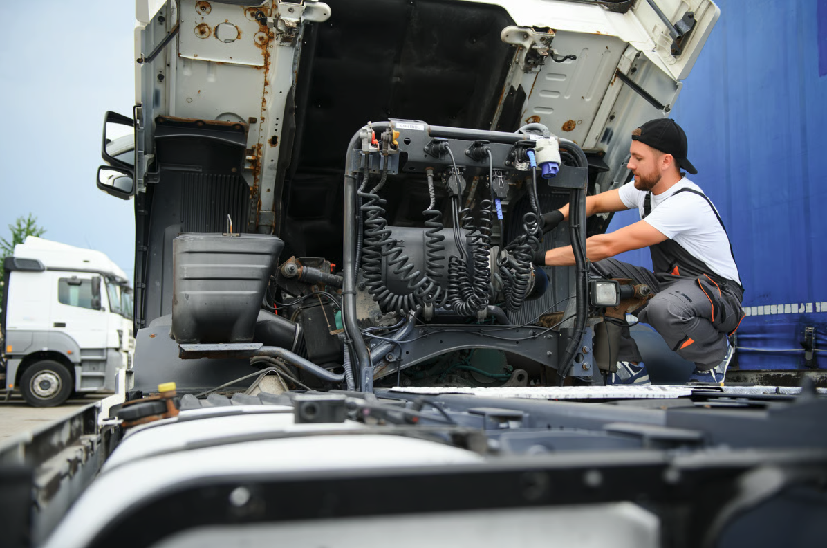 Mecanico Caminhão parado artigo